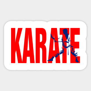 Karate Sticker